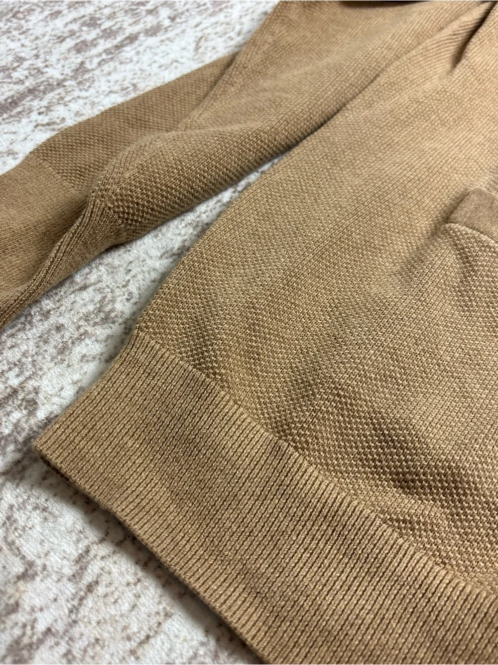 JCrew Cotton Cashmere Pique Cardigan Size L
